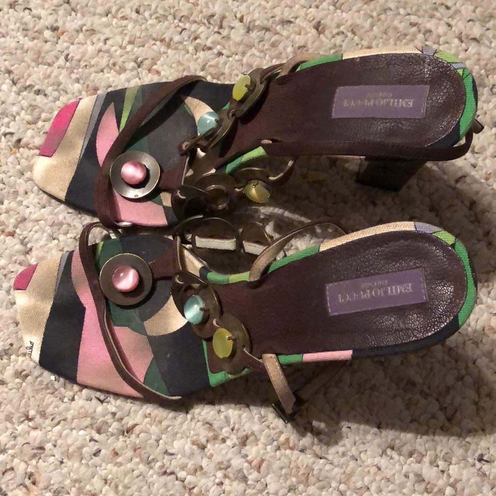emillio pucci high heels.